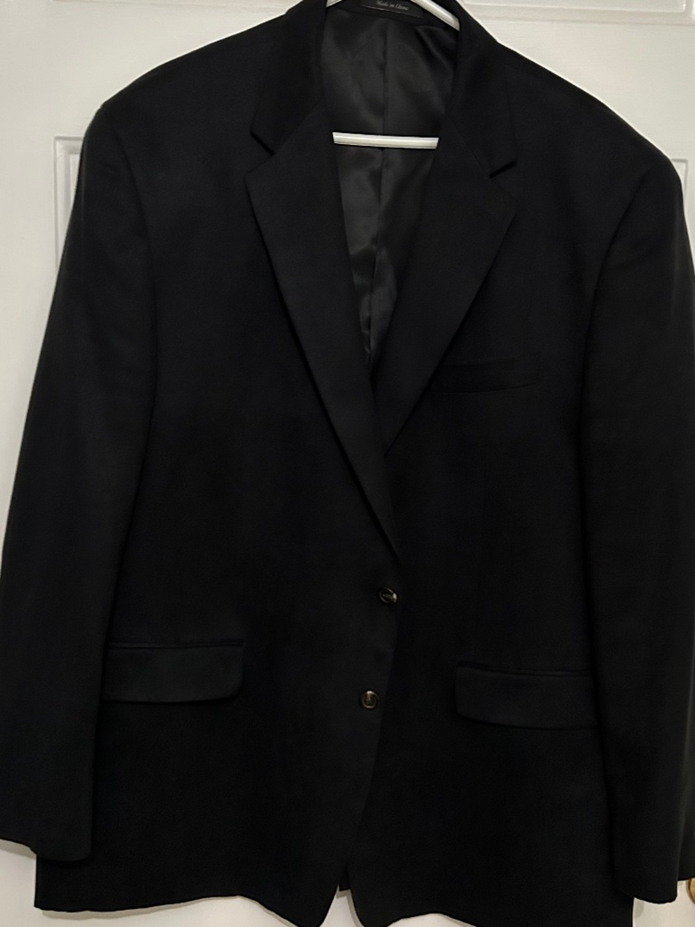 Chaps, 48R, black, sport coat